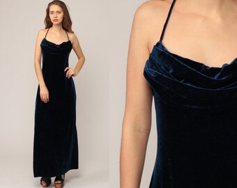 Long Velvet Dress
